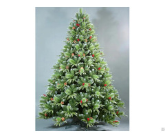 210cm Pe Pine Needle Pvc Mixed Christmas Tree With Decorations