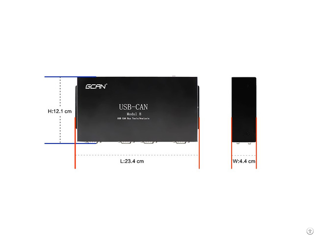 Gcan Can Bus Module 8 Channels Baud Rate 5kbps 1mbps Analyzer Adapter