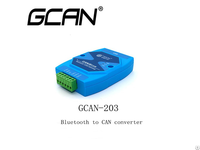 Gcan Converter Bluetooth Gateway Wireless Usbcan Bus Transmission And Analyzer Date