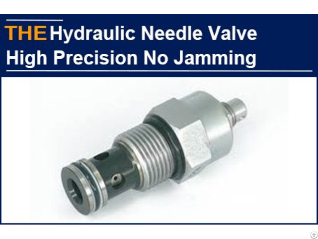 Hydraulic Needle Valve High Precision No Jamming