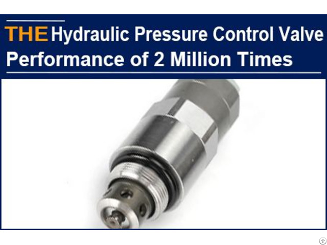 Hydraulic Cartridge Pressure Control Valve Performance 2 Million Times