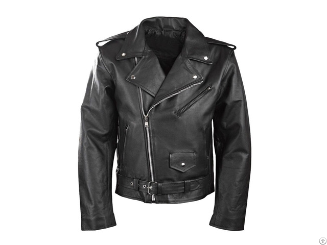 Fashion Unisex Leather Jackets Solid Color Zipper Faux