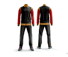 Custom Logo Track Suit Men Sports Fitted Tracksuit