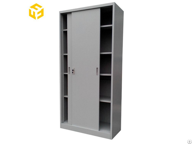 Steel Locker Manufacturers High Quality Hot Sale Sliding Door Metal File Cabinet