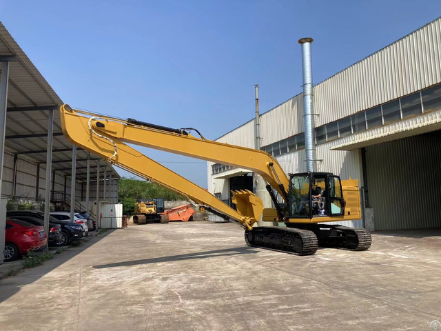 Excavator Long Reach Boom And Arm With Bucket