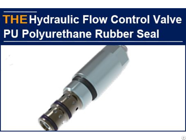 Flow Control Valve With Polyurethane Seal