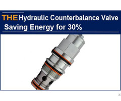 Hydraulic Counterbalance Valve Saving Energy For 30%
