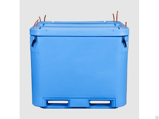 Af 800l Lldpe Insulated Seafood Container Workshop And Warehouse Use Cold Chain Containers