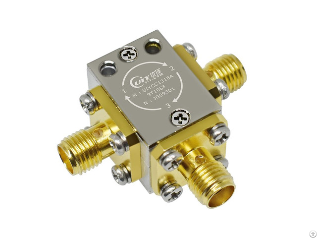 X Band 9 0 To 10 0ghz Rf Coaxial Circulator For Radar System