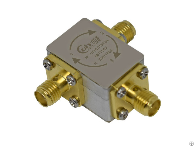 C Band 5 8 To 7 2ghz Rf Coaxial Circulator For Satcom Broadcasting