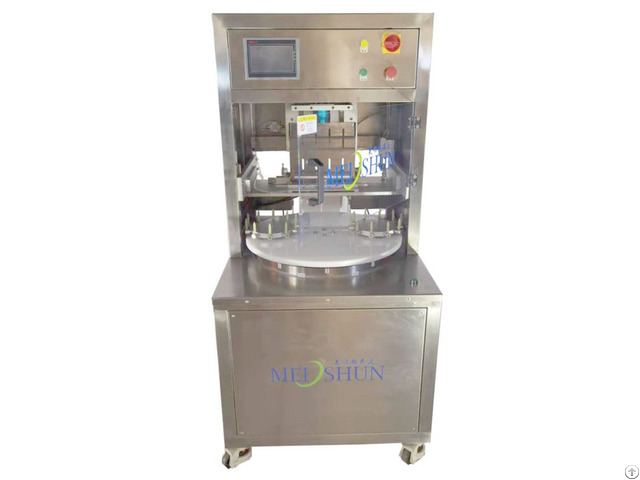 Food Machinery For Baking Cakes Round Cake Cutting Machine With Divider Inserting