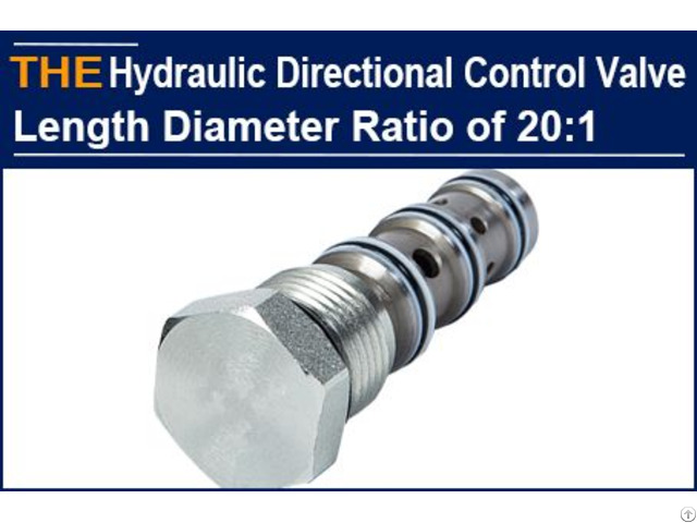 Hydraulic Directional Control Valve Length Diameter Ratio Of 20 1