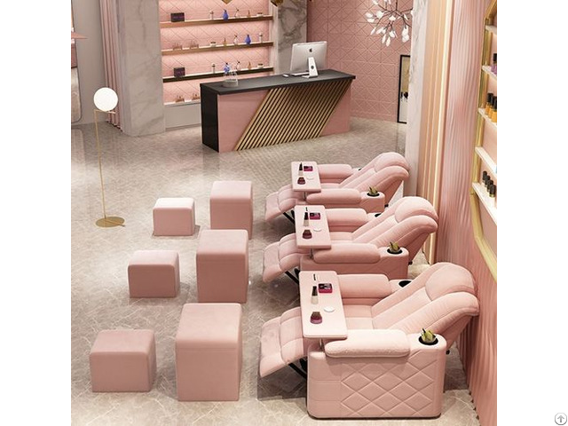 Nail Sofa Beauty Foot Shop Special Multifunctional Reclining Chair Combination