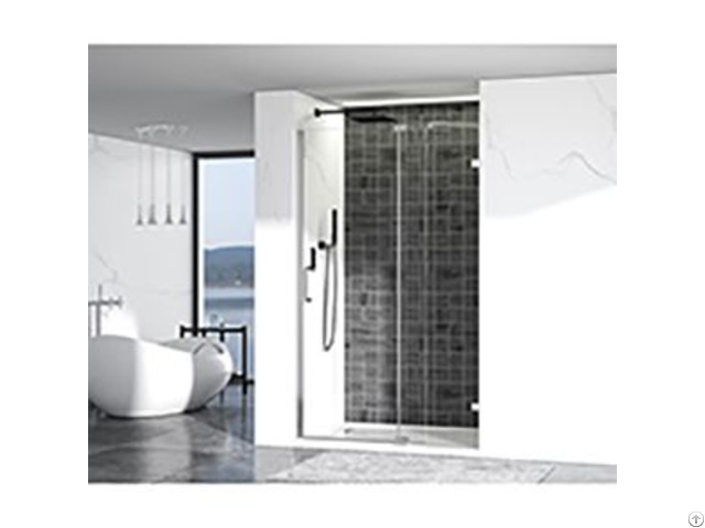 Adjustable Width Pivot Shower Doors