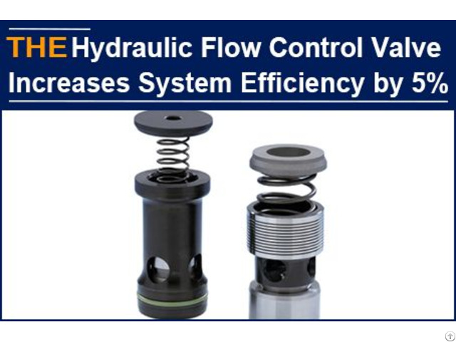 Hydraulic Flow Control Valve Increases System Efficiency By 5%