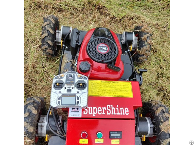 China Factory Wireless Radio Control Mowing Robot With Best Price Ssw550 70