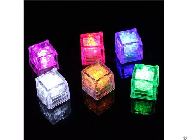 Glowing Party Flash Luminous Bar Wine Tasteless Glass Decoration Flashing Ice Cube