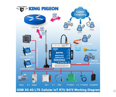 Bliiot Industrial 4g Lte Rtu For Float Switch Water Level Controller S475