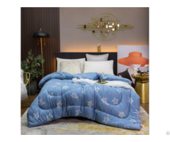 Soft Polyester Comforter Warm Feather Quilt
