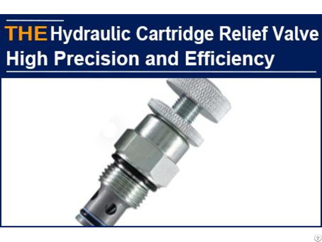 Hydraulic Cartridge Relief Valve High Precision And Efficiency