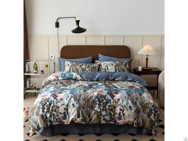 Luxury Sateen Print Duvet Cover Set