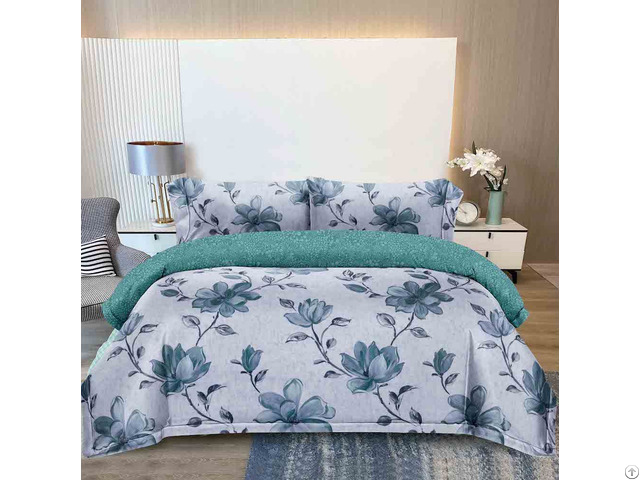 Household Microfiber Print Bedding Set