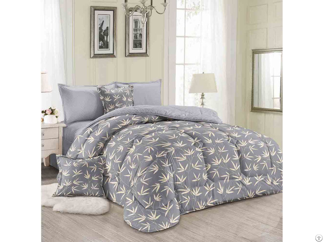 Home Use Print Comforter Set For Retail