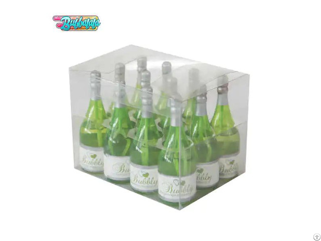 Bottles Green Bubble Water Wine Bottle