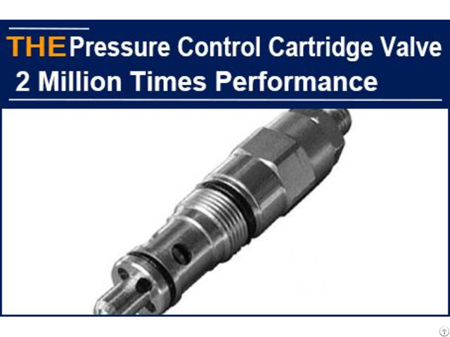 Hydraulic Pressure Control Cartridge Valve 2 Million Times Performance