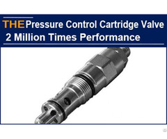 Hydraulic Pressure Control Cartridge Valve 2 Million Times Performance