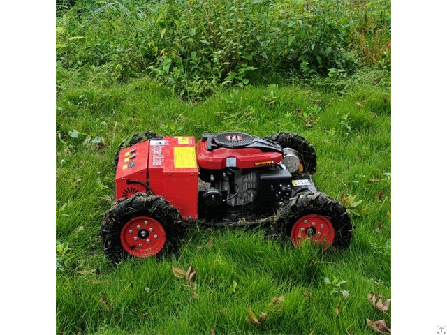 Custom Made Tracked Remote Control Lawn Mower China Supplier Factory