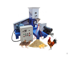 Poultry Chicken Animal Feed Pellet Extruder Making Machine For Sale