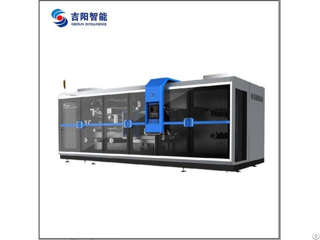 Li Ion Battery Electrode Notching Machine Laser Tabs Cutting Maching