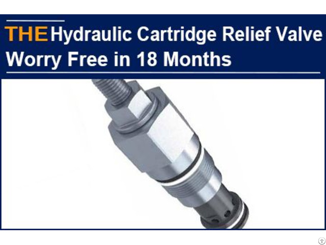 Hydraulic Cartridge Relief Valve Worry Free In 18 Months