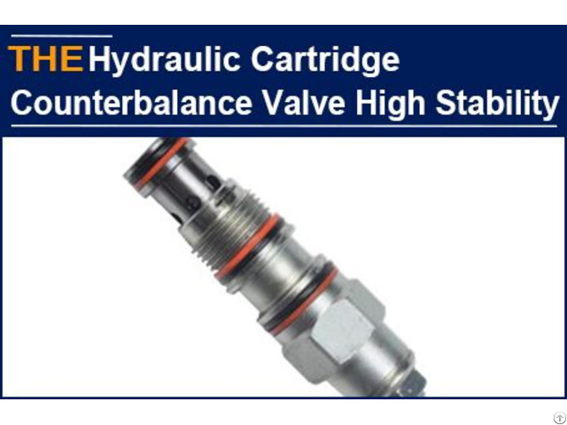 Hydraulic Cartridge Counterbalance Valve High Stability