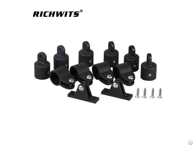 Black Abs Bimini Top Fittings