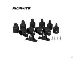 Black Abs Bimini Top Fittings