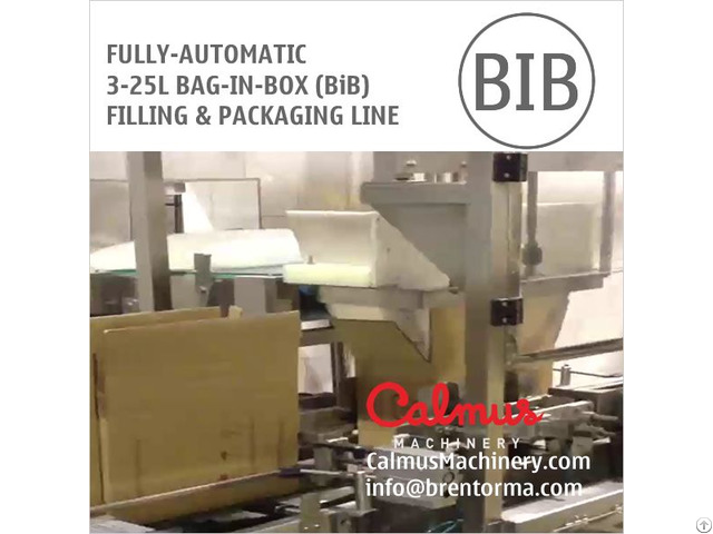 Fully Auto 3 25l Bib Filling Machine Bag In Box Packaging Line