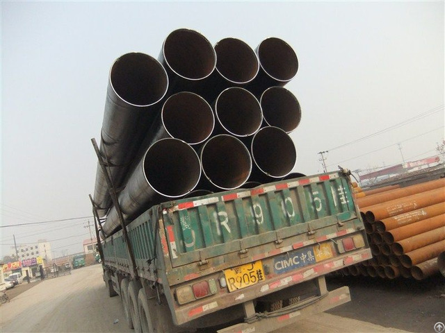 Ssaw Welded Pipe From Chinese Threeway Steel