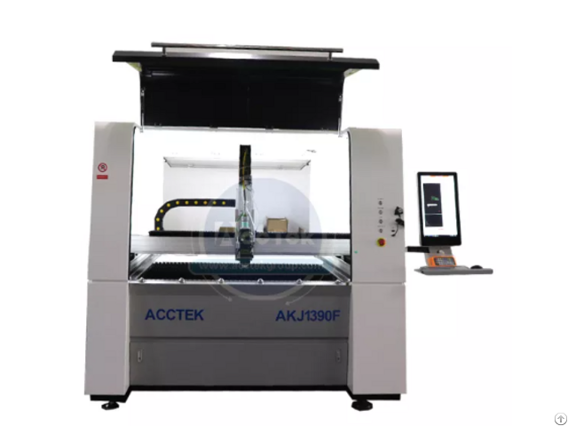 Jewelry Gold Silver Brass Metal Fiber Laser Cutting Machine