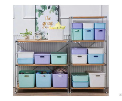 Household Toy Dormitory Storage Box With Lid