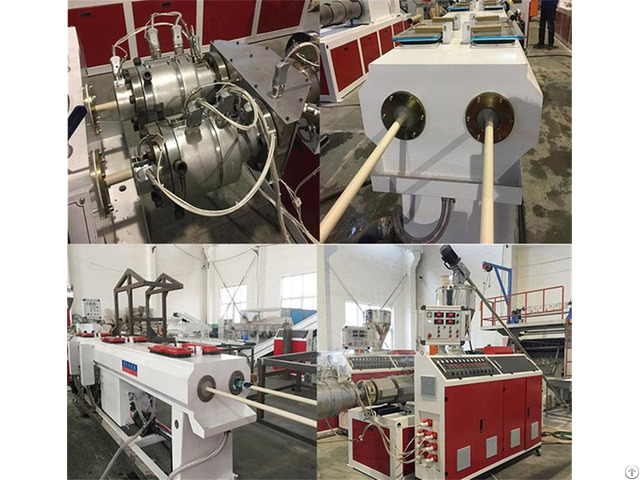 Pvc Double Four Pipe Production Line