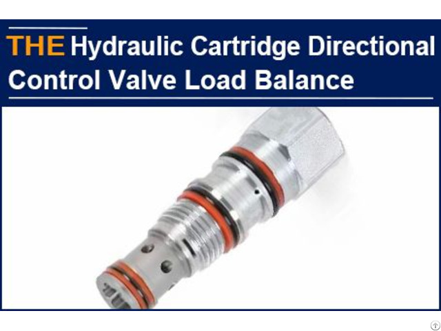 Hydraulic Cartridge Directional Control Valve Load Balance