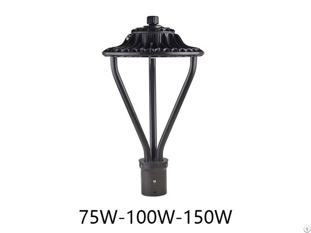 75w 100w 150w Adjustable Led Post Top Area Light In One Ip67 With Dlc Listed