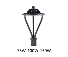 75w 100w 150w Adjustable Led Post Top Area Light In One Ip67 With Dlc Listed