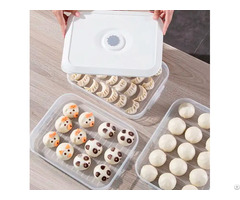 Dumpling Box With Lid Multi Layer Plastic
