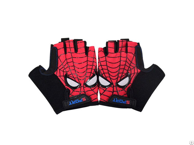 Spiderman Half Finger Gloves