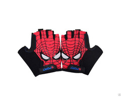 Spiderman Half Finger Gloves