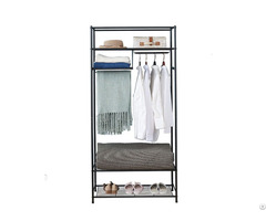 Metal And Cloth Suit Cabinet