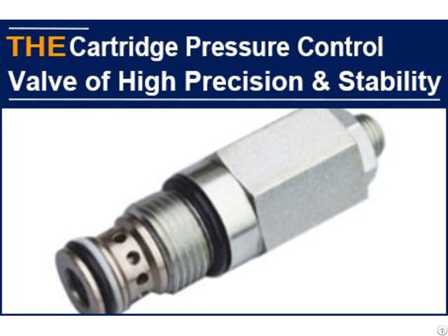 Hydraulic Cartridge Pressure Valve High Precision And Stability